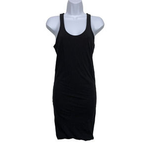 NWT Joe's Jeans Womens S Black High Low Bodycon Tank Dress Racerback